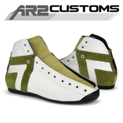 AR2 White Loden suede green